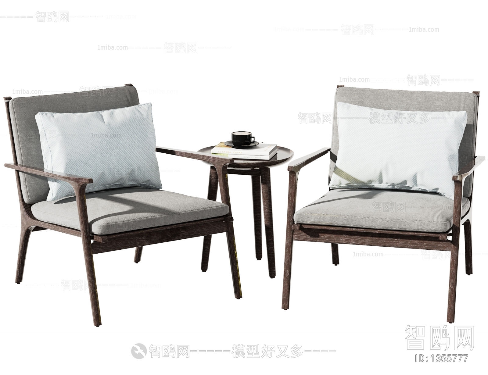 New Chinese Style Lounge Chair