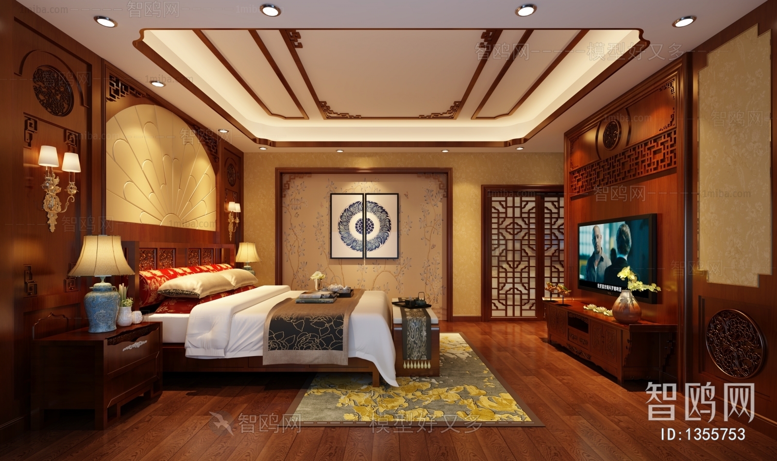 Chinese Style Bedroom