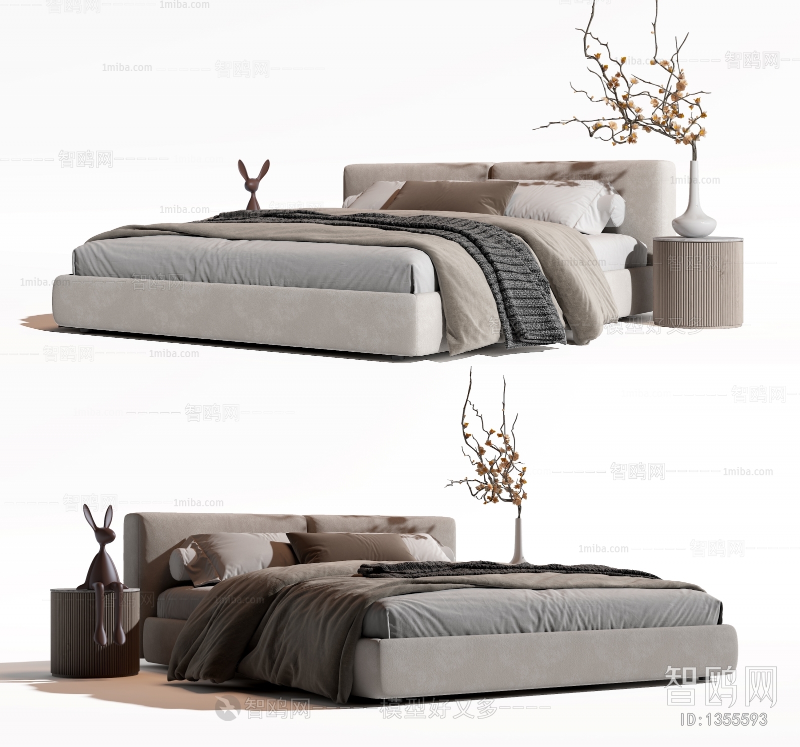 Modern Double Bed