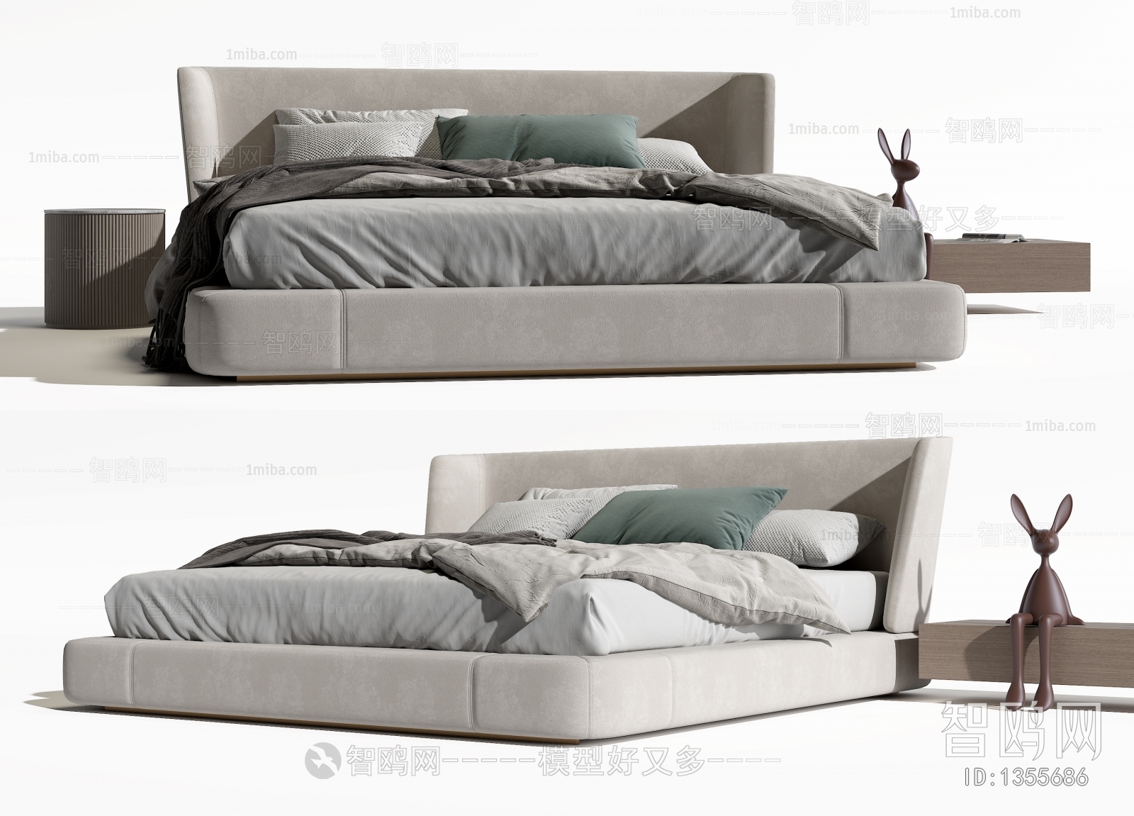 Modern Double Bed