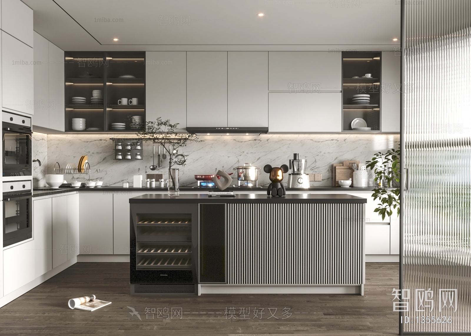 Modern Open Kitchen