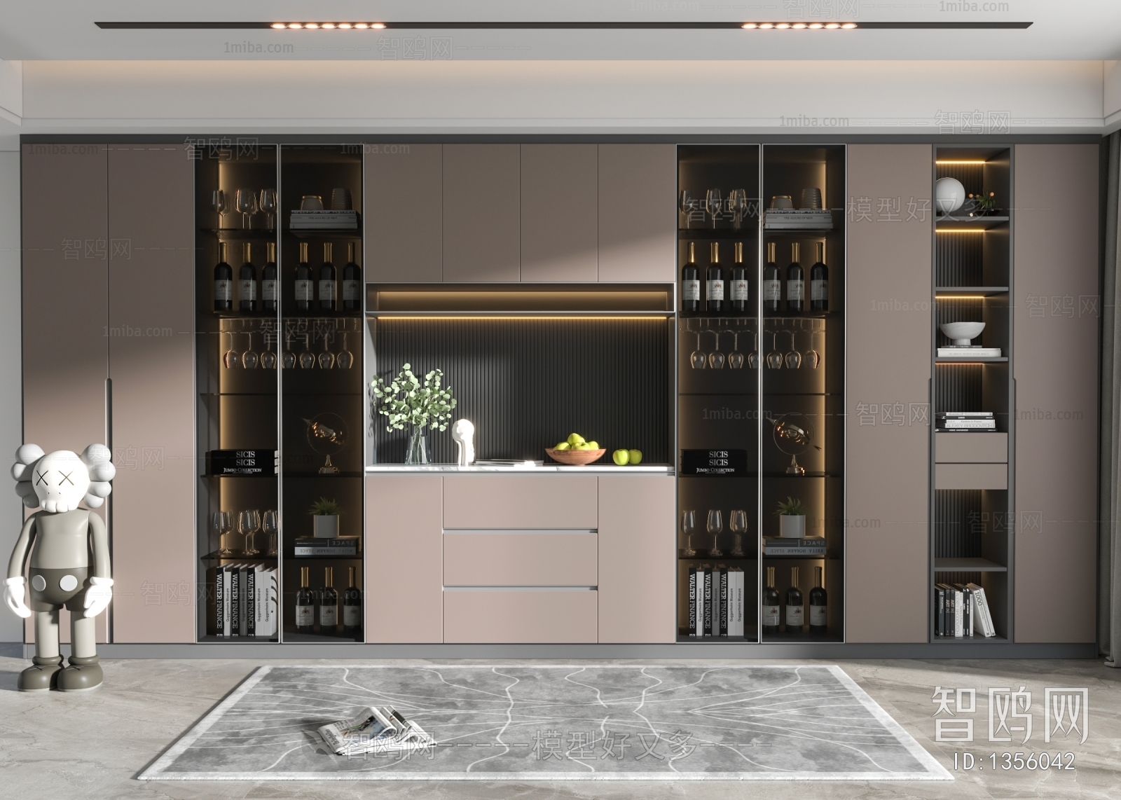 Modern Wine Cabinet