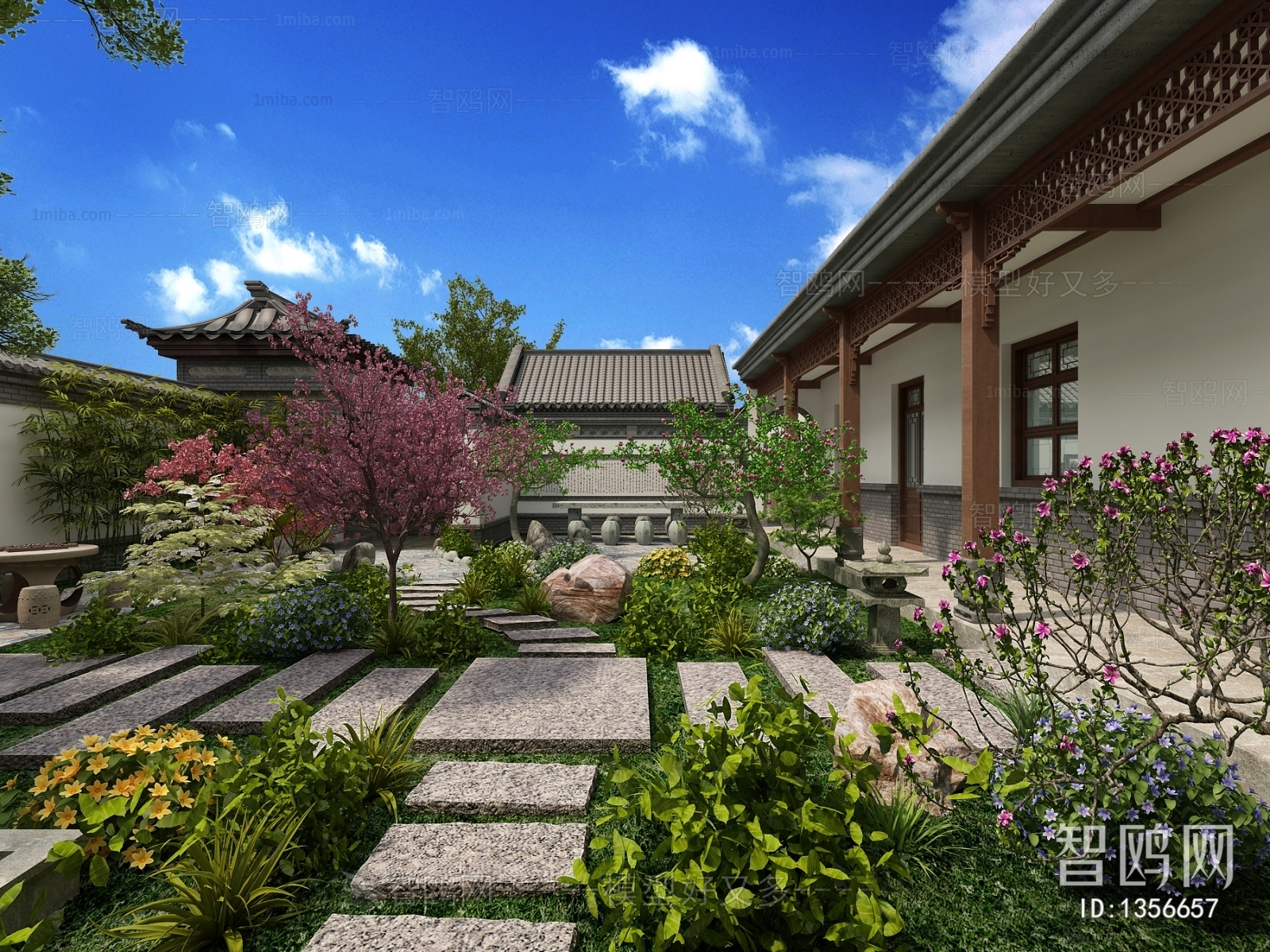 Chinese Style Courtyard/landscape