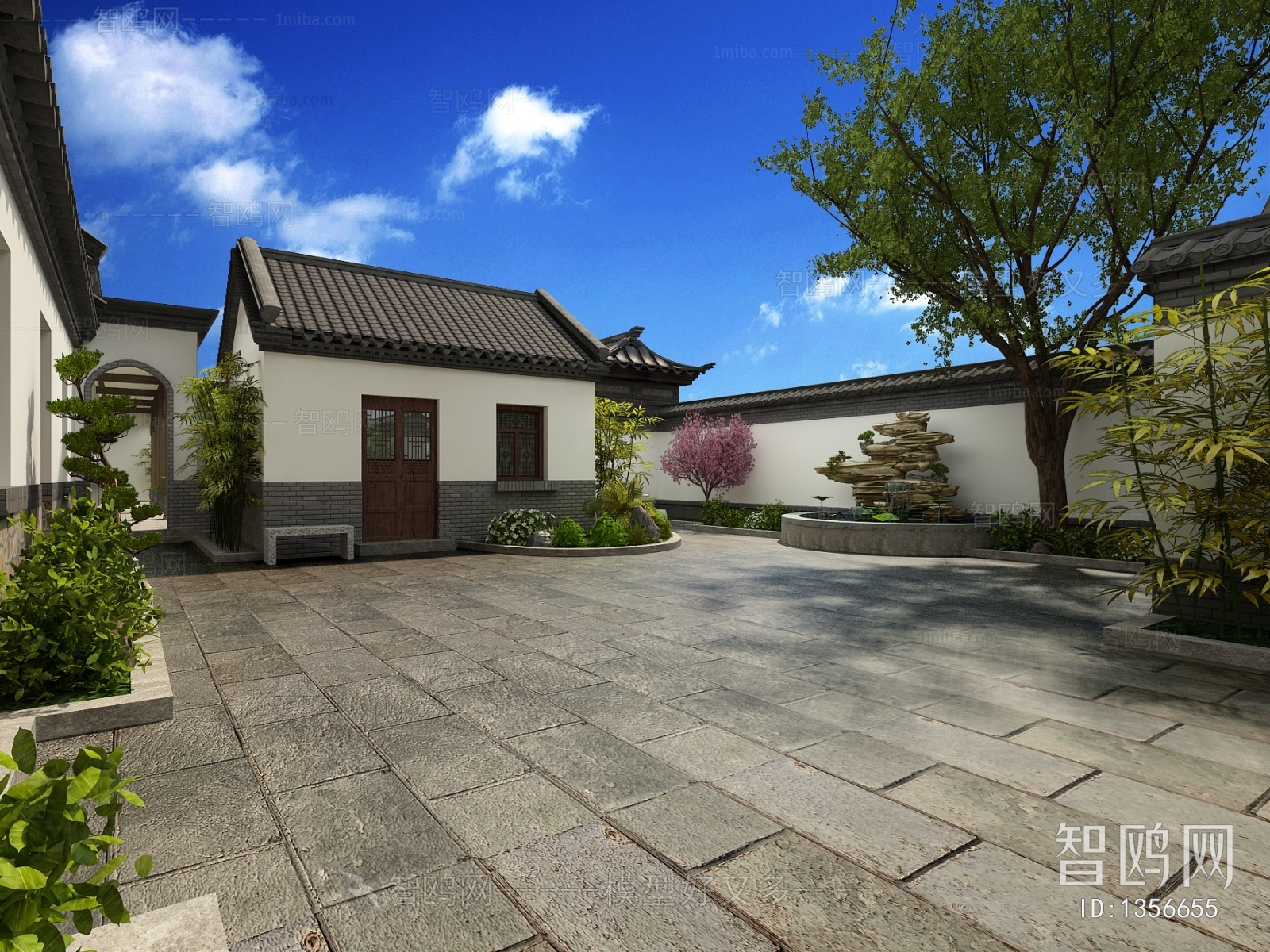 Chinese Style Courtyard/landscape