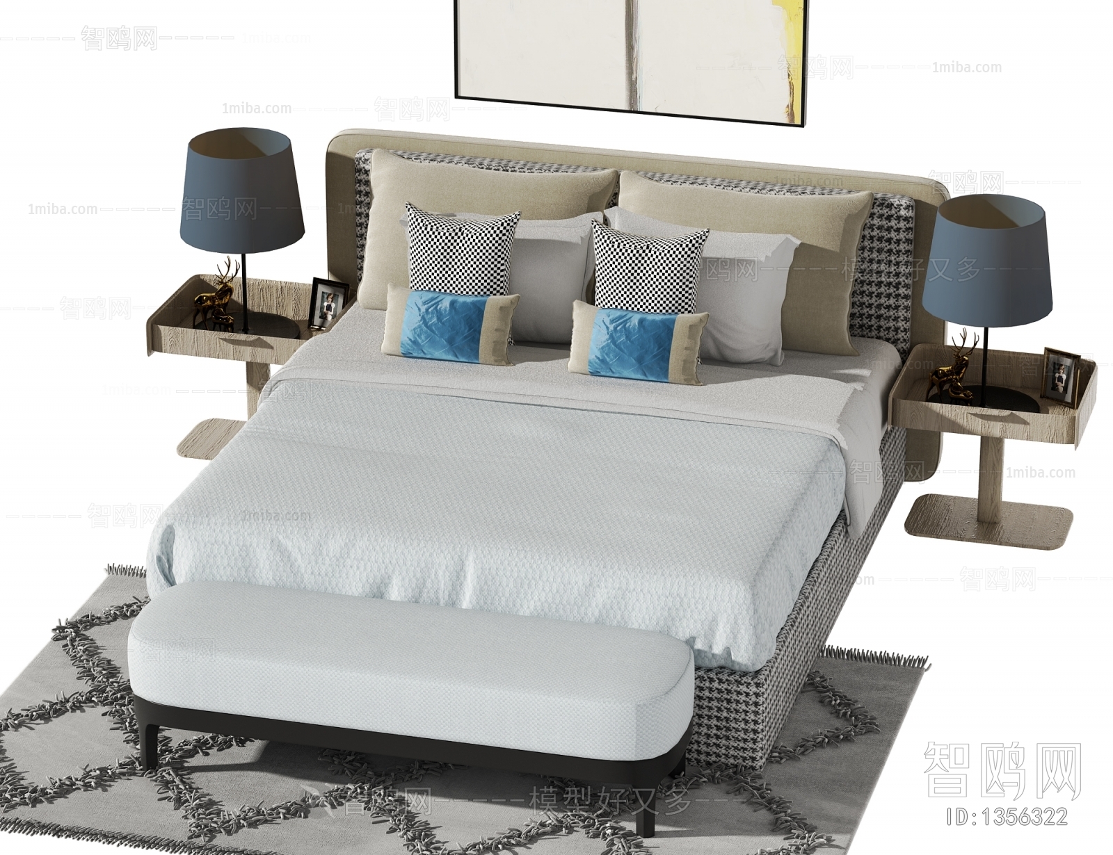 Modern Double Bed