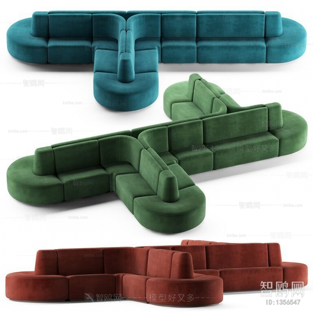 Modern Shaped Sofa