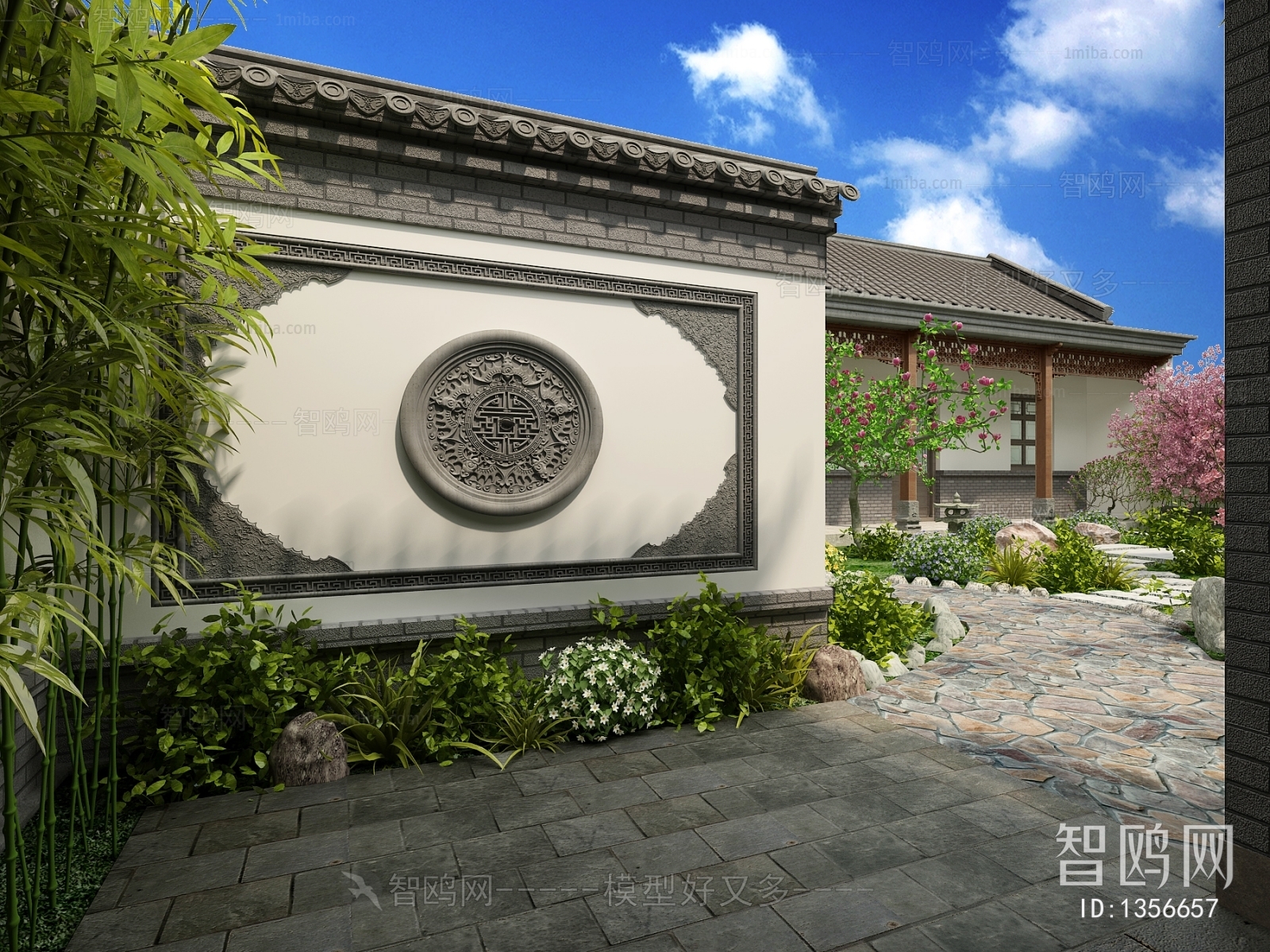 Chinese Style Courtyard/landscape