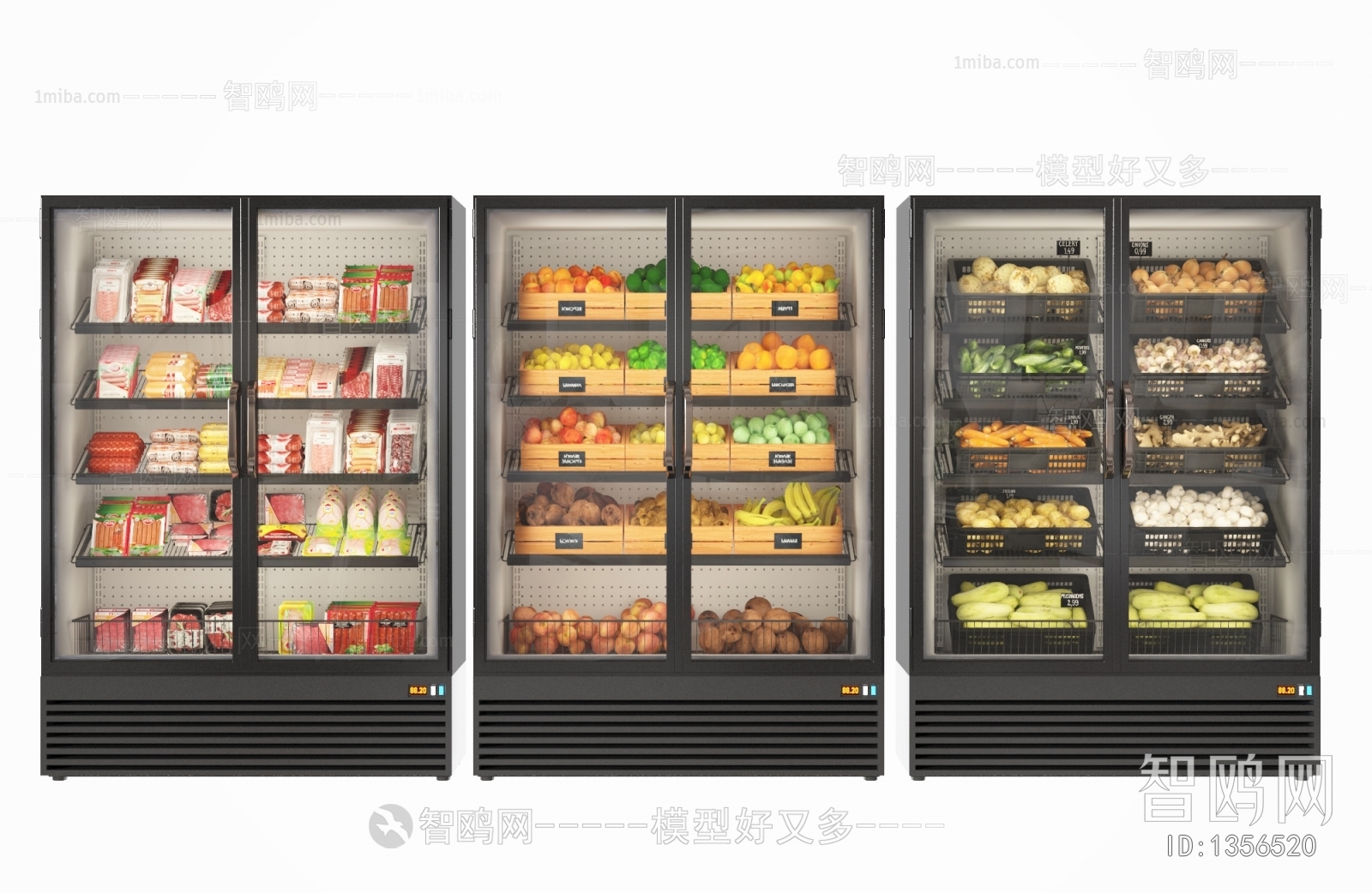 Modern Refrigerator Freezer