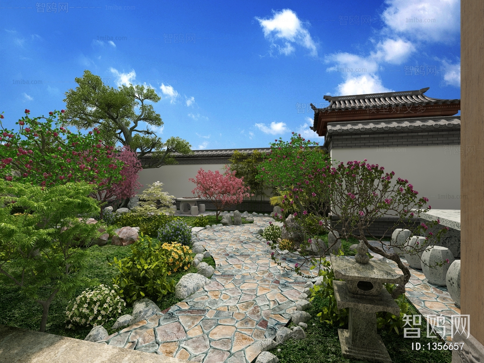 Chinese Style Courtyard/landscape