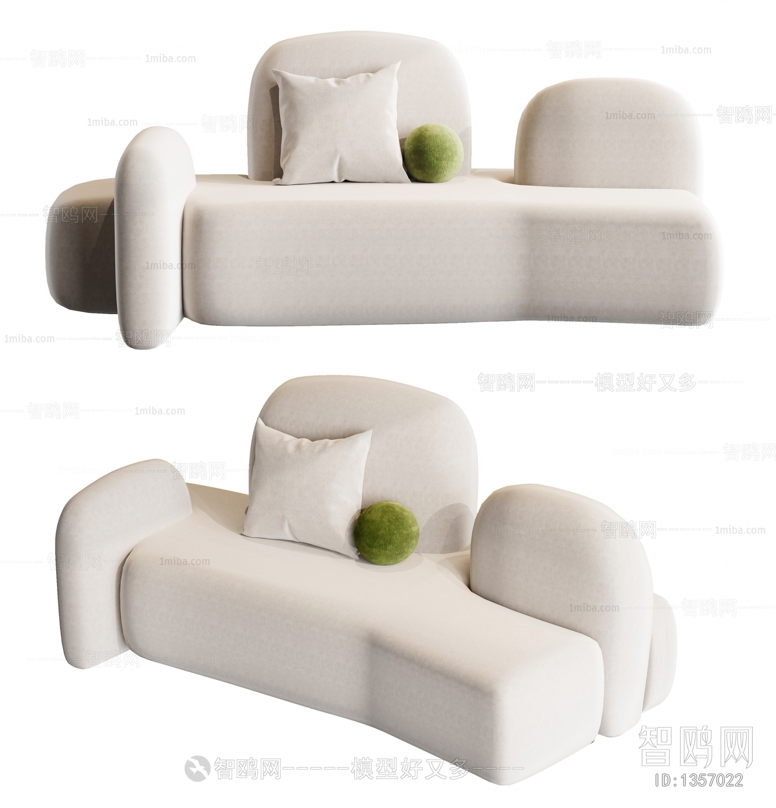 Modern Multi Person Sofa