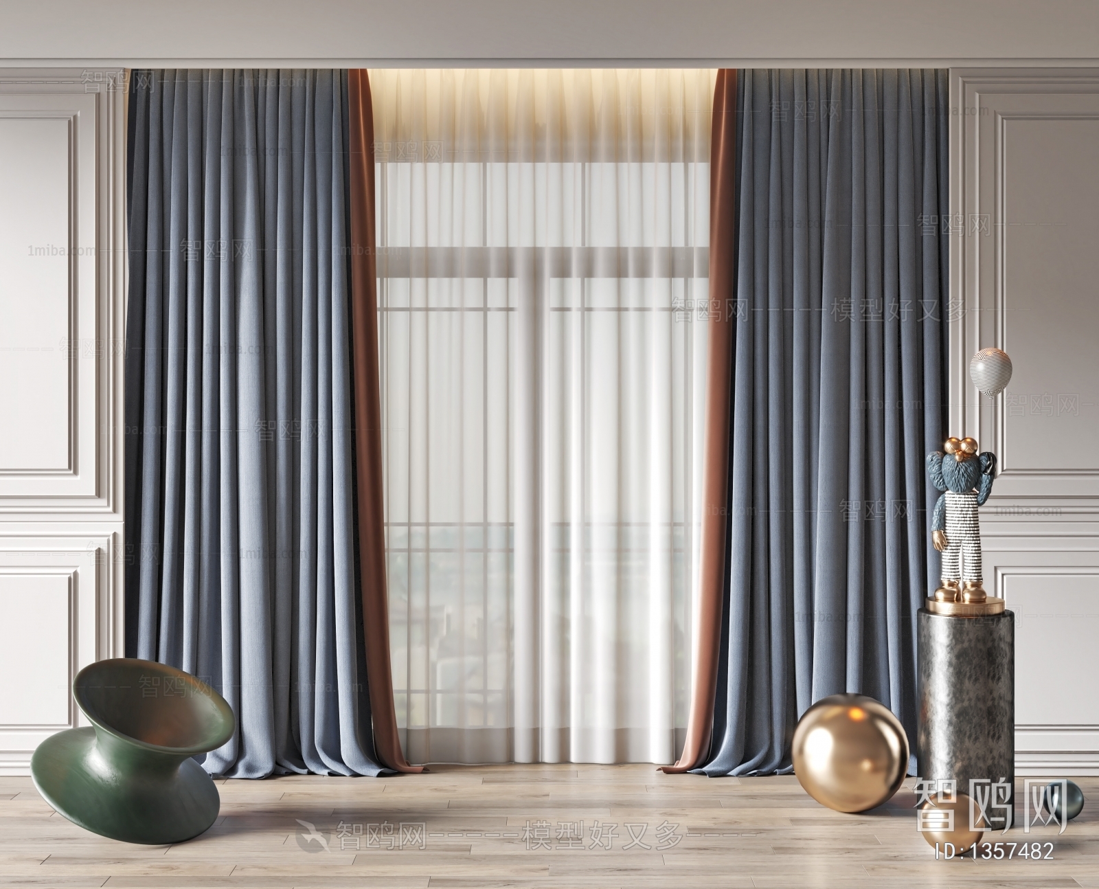 Modern The Curtain