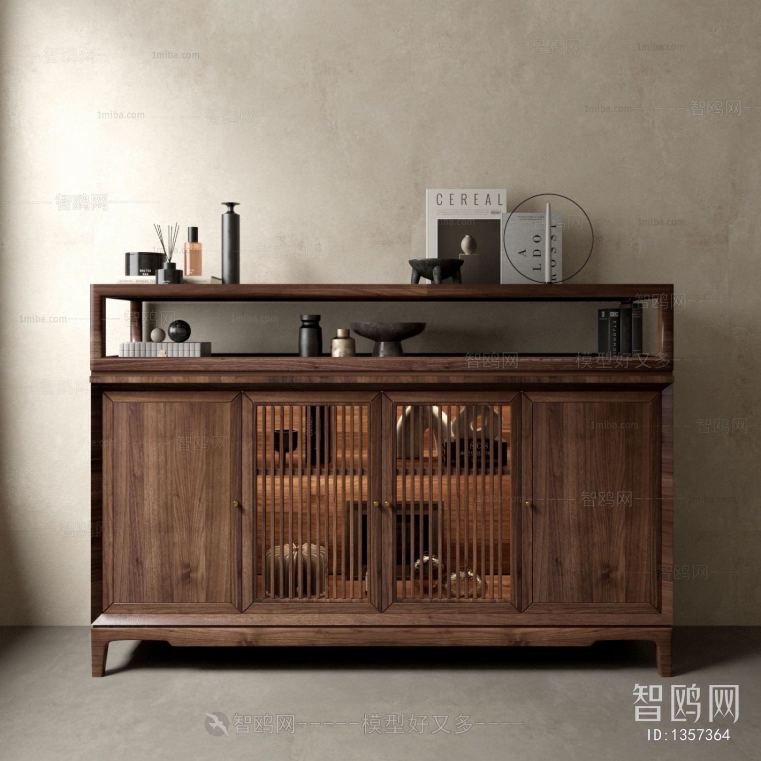 New Chinese Style Decorative Cabinet