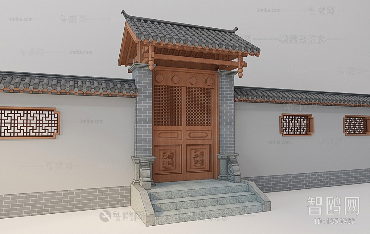 Chinese Style Facade Element