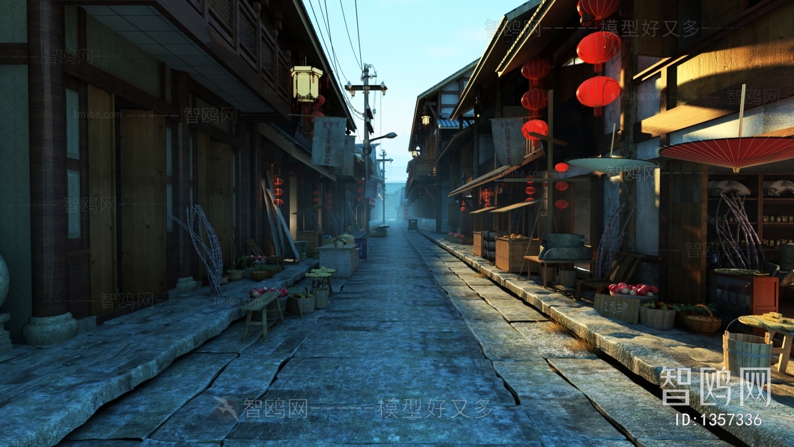 中式古建 商业街