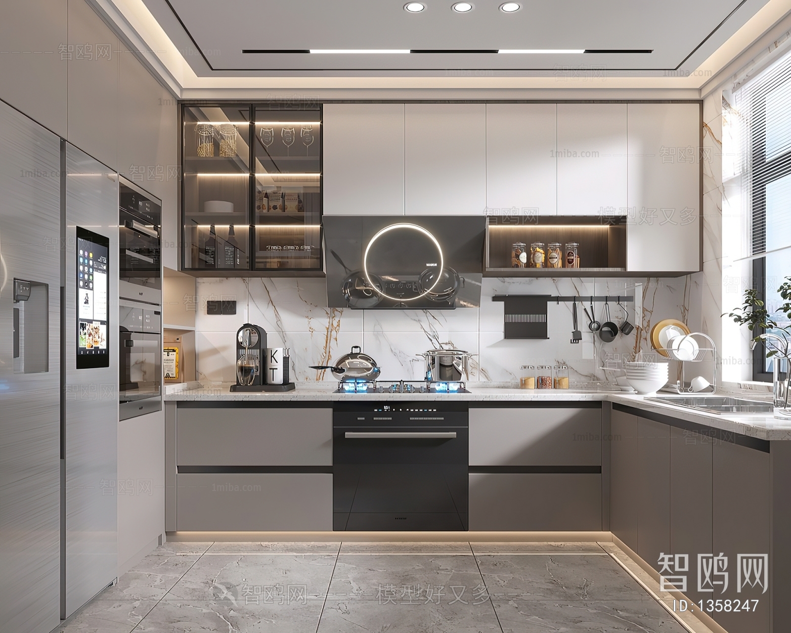 Modern The Kitchen