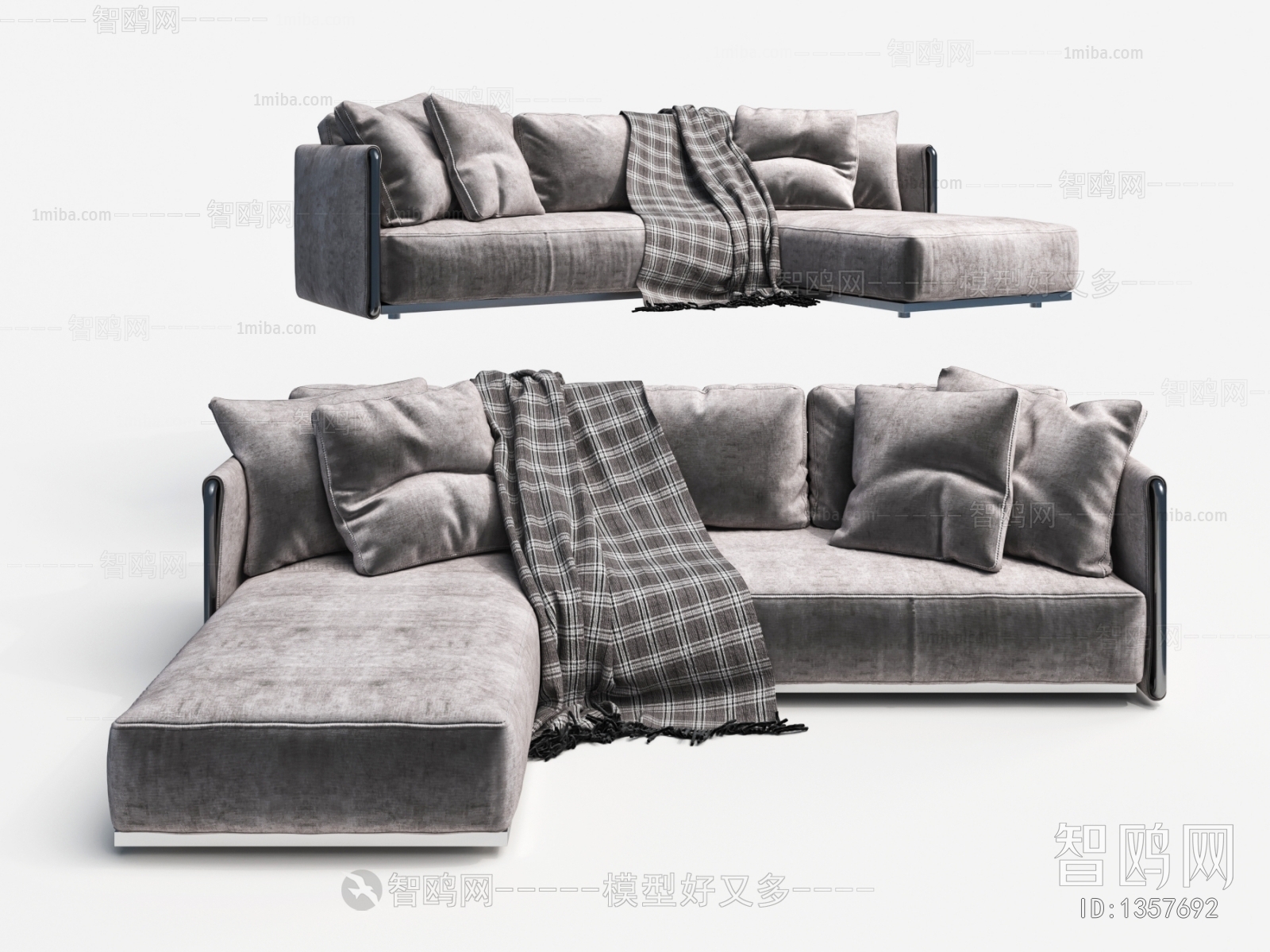 Modern Multi Person Sofa