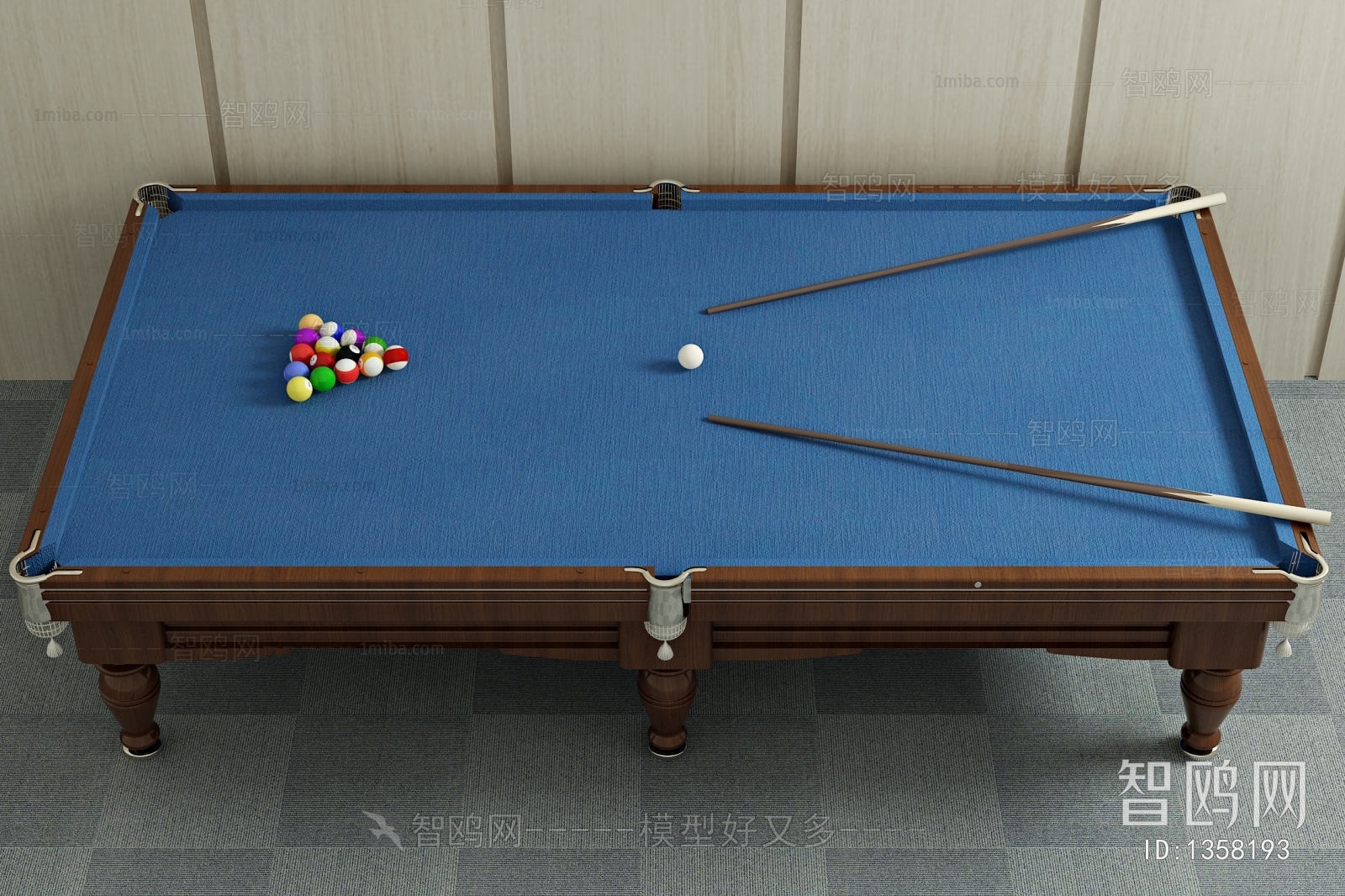 Modern Pool Table