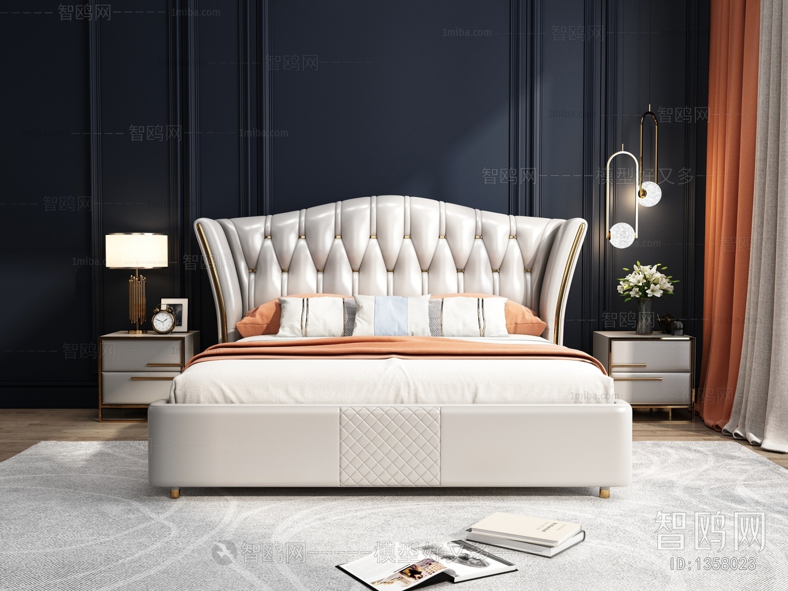 Modern Double Bed