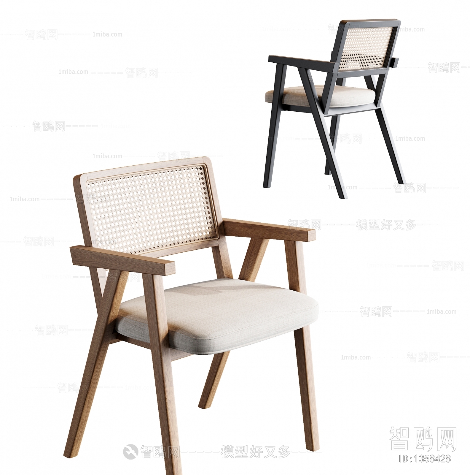 Nordic Style Single Chair