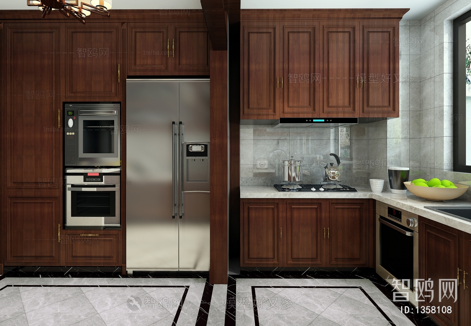 New Chinese Style Kitchen Cabinet