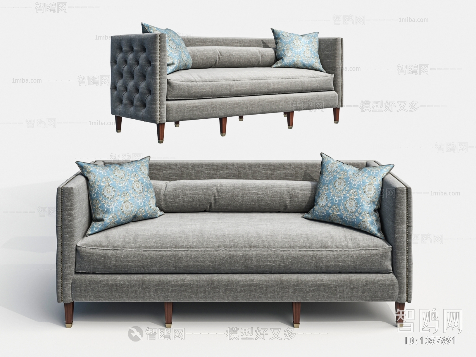 American Style A Sofa For Two