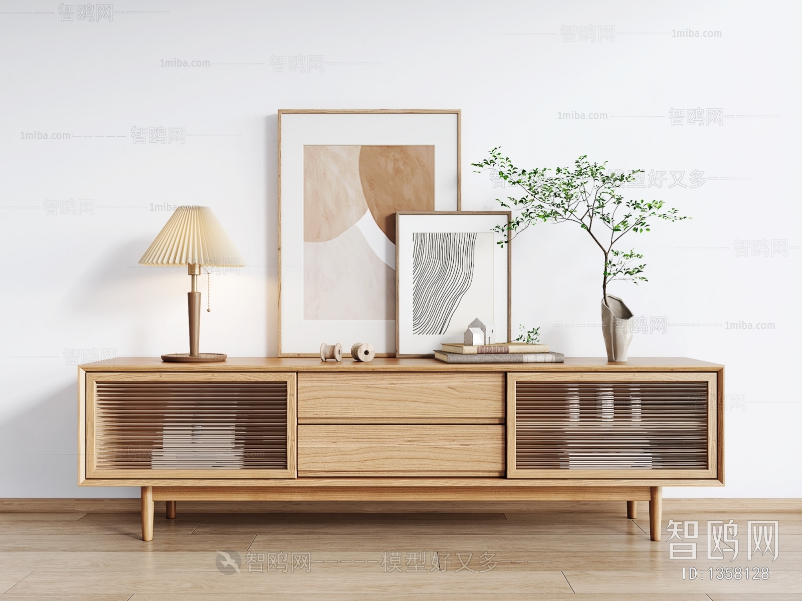 Nordic Style TV Cabinet