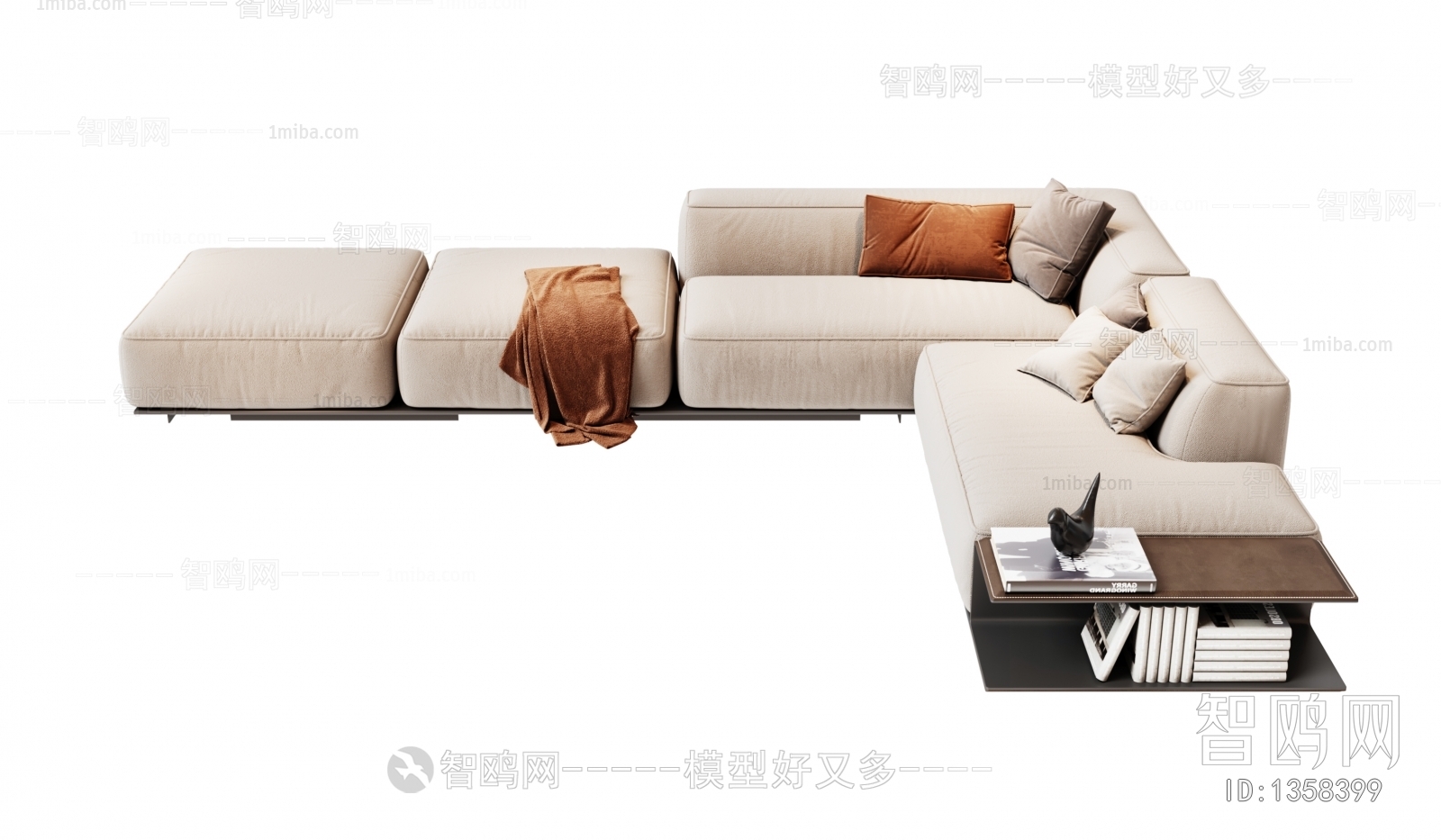 Modern Multi Person Sofa