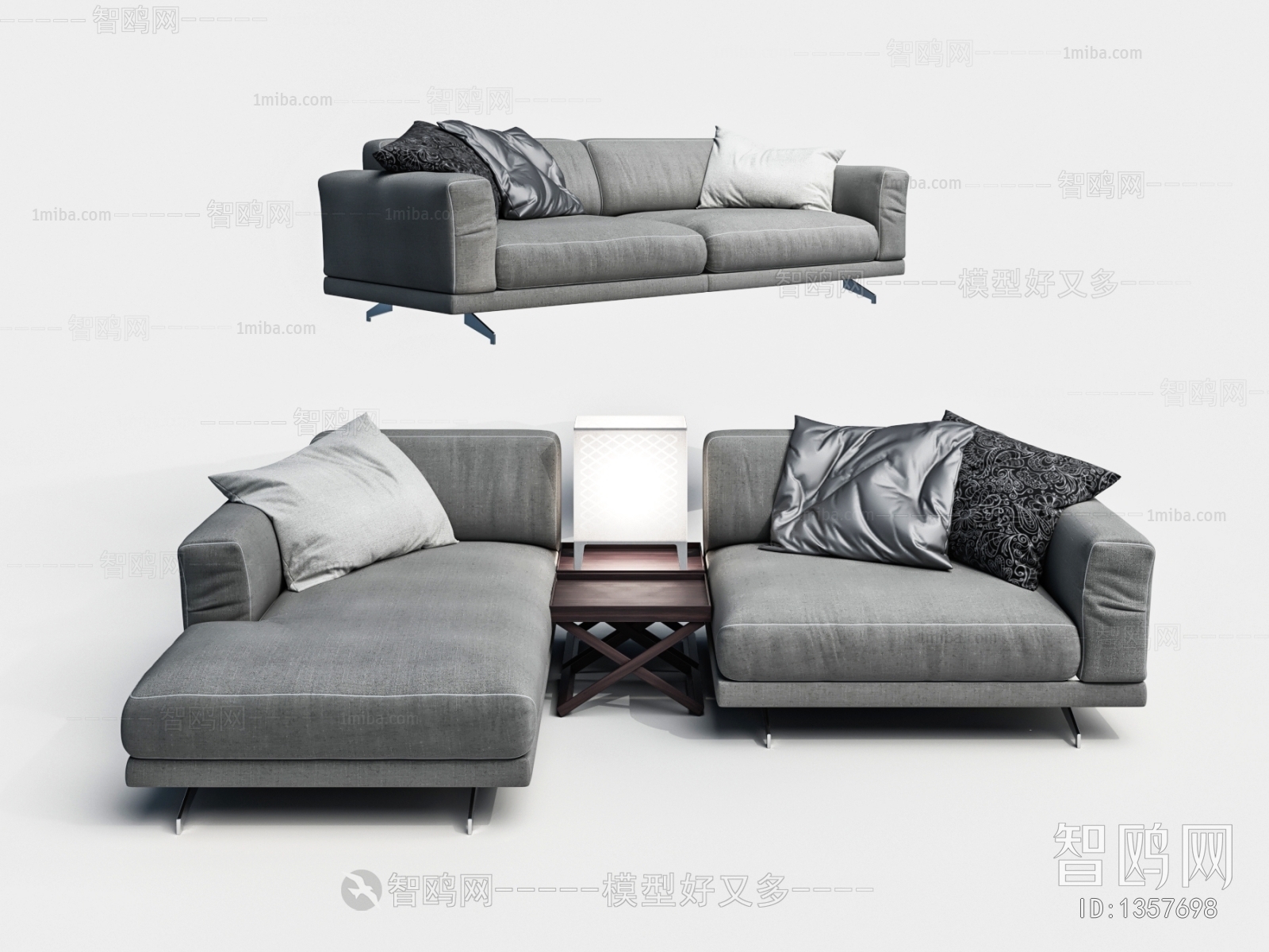 Modern Multi Person Sofa