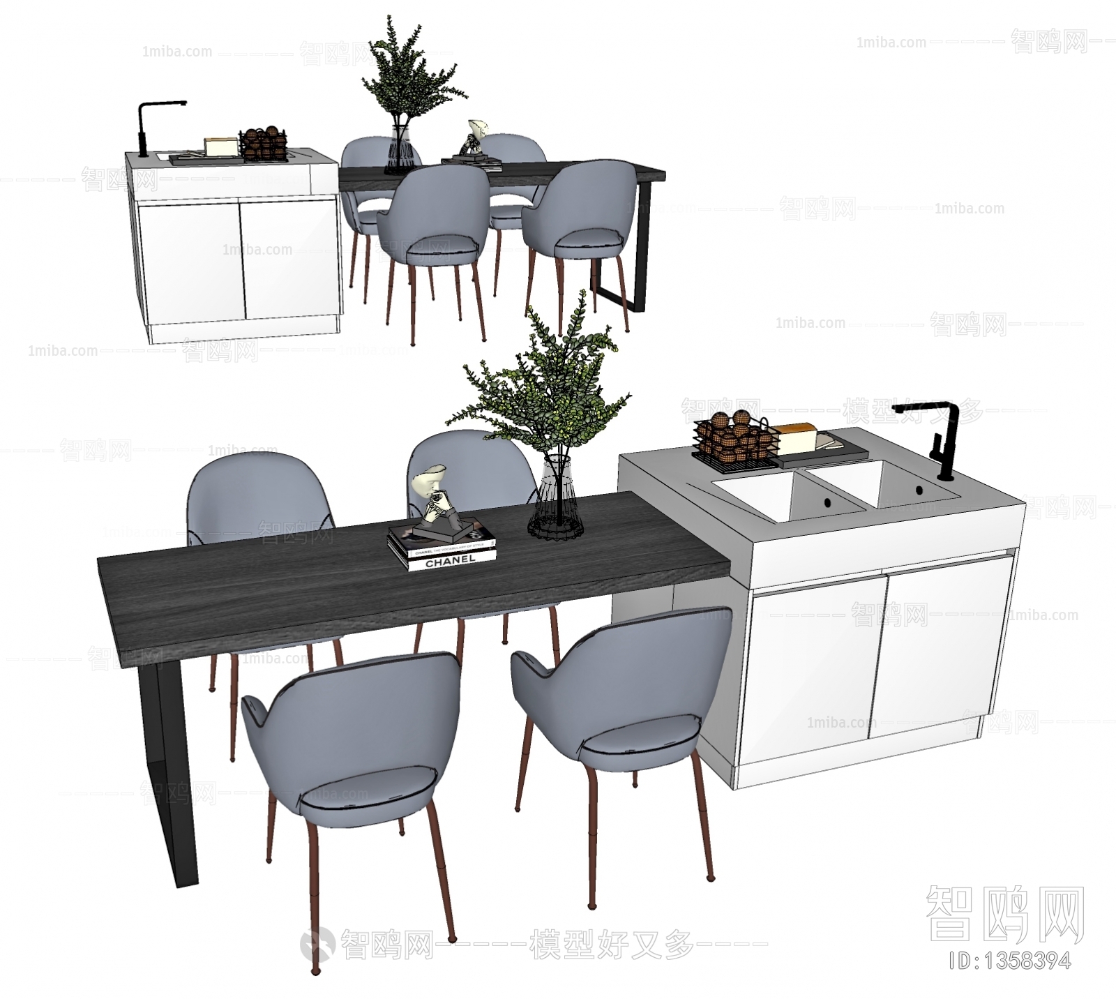 Modern Dining Table And Chairs