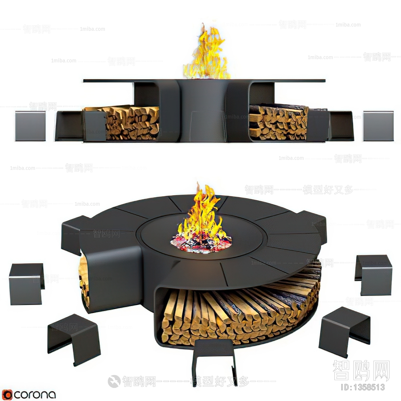 Modern Fireplace