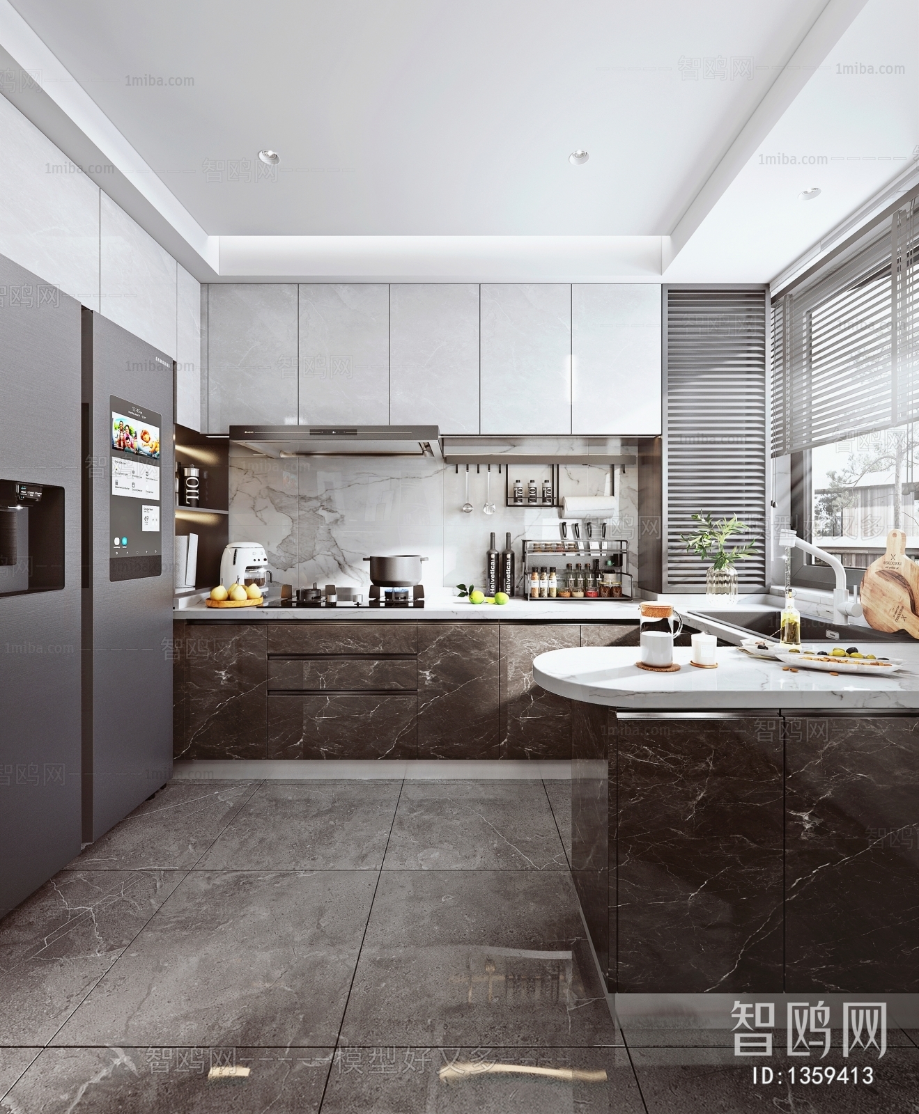 Modern Open Kitchen