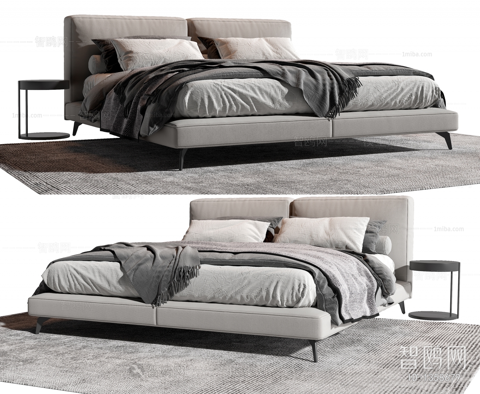 Modern Double Bed