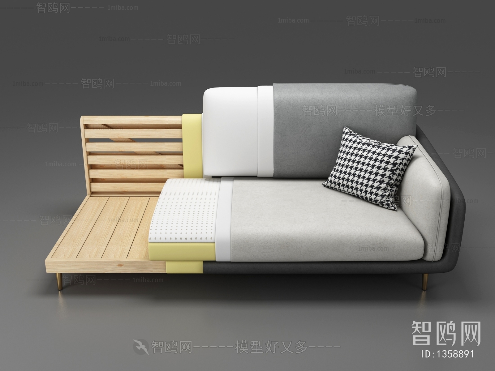 Modern Multi Person Sofa