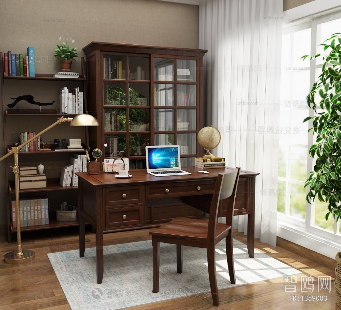 American Style Study Space