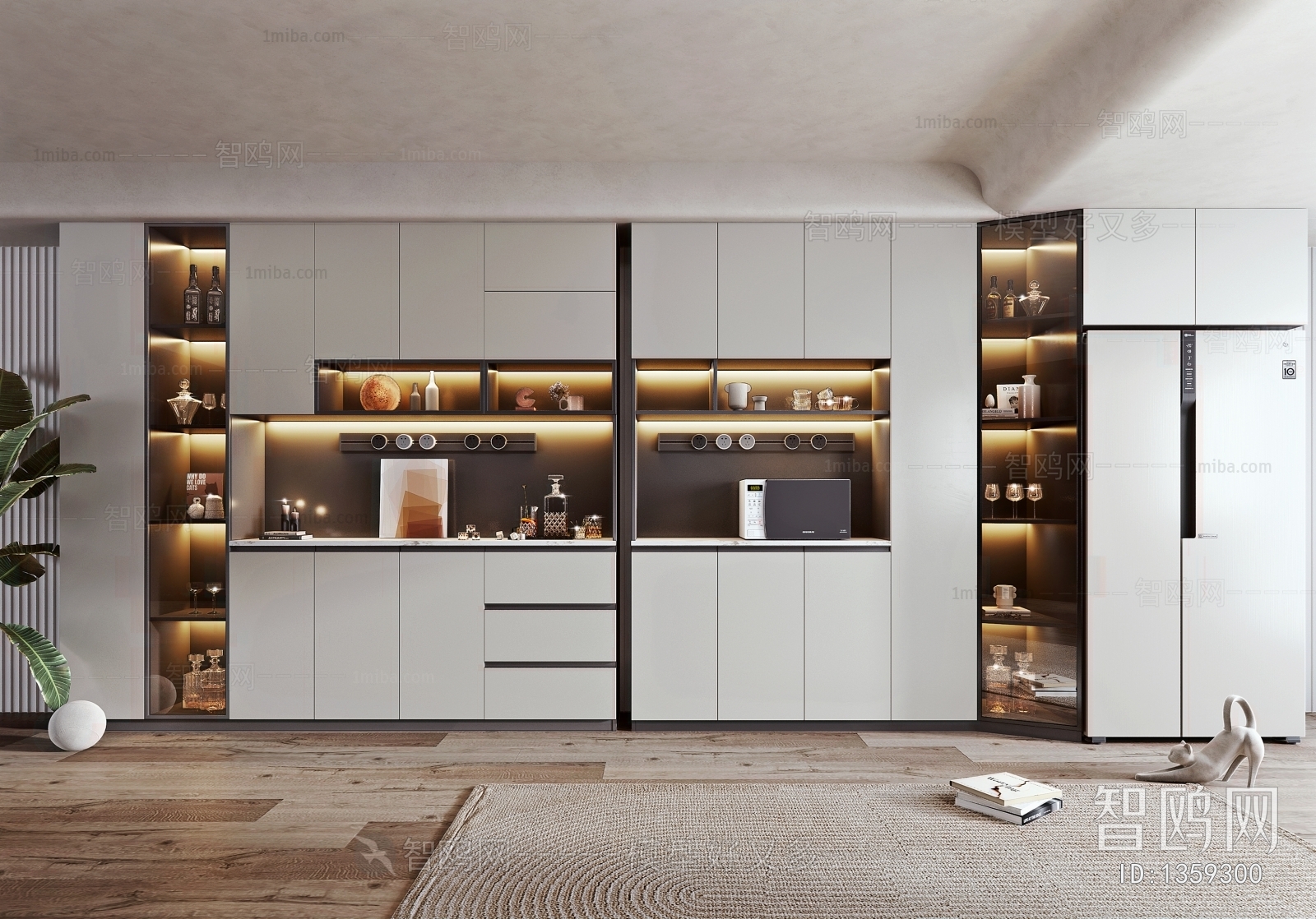 Modern Wine Cabinet