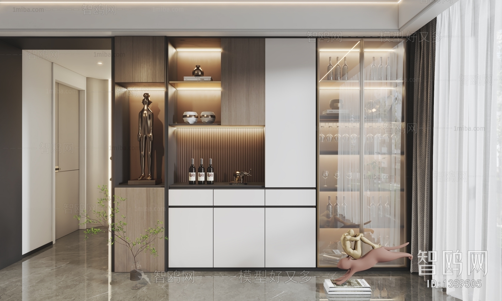 Modern Wine Cabinet