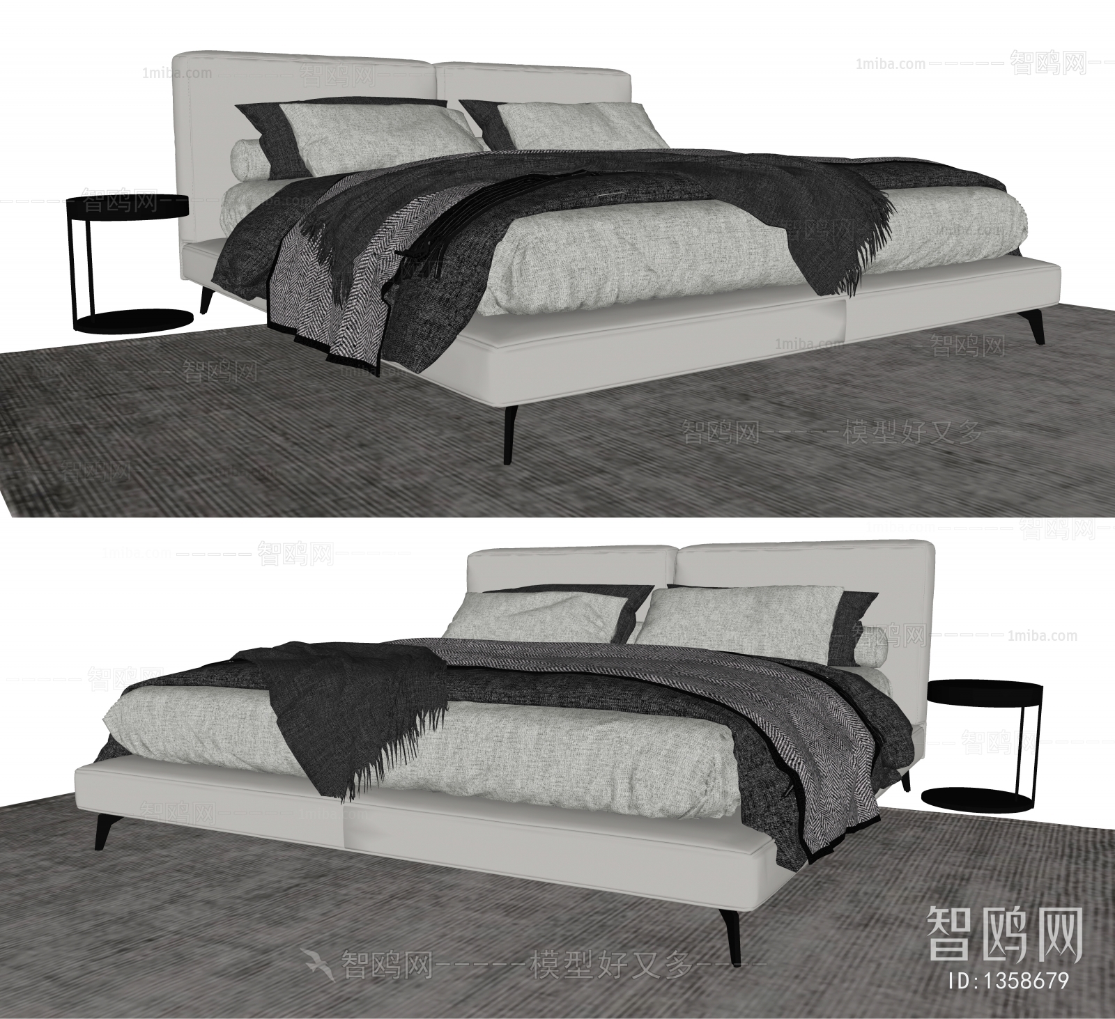 Modern Double Bed