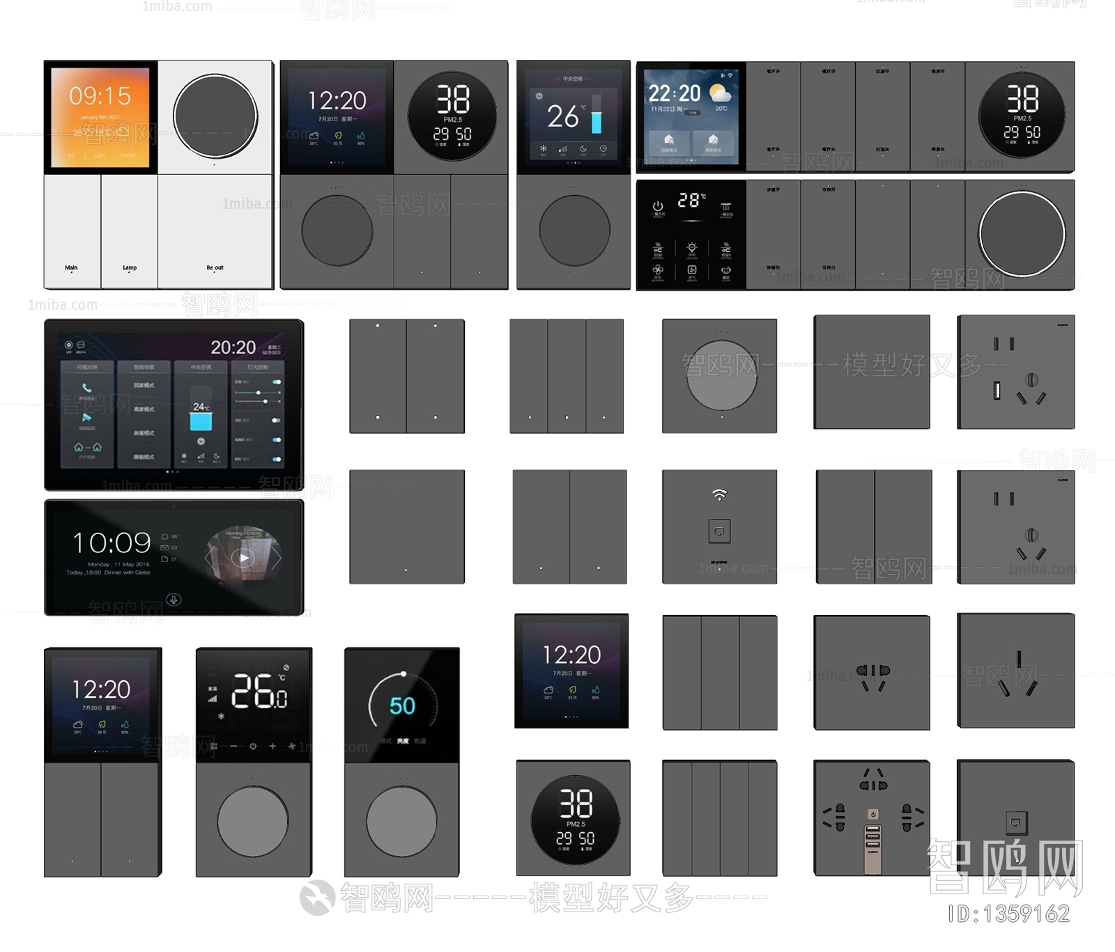 Modern Switch Panel