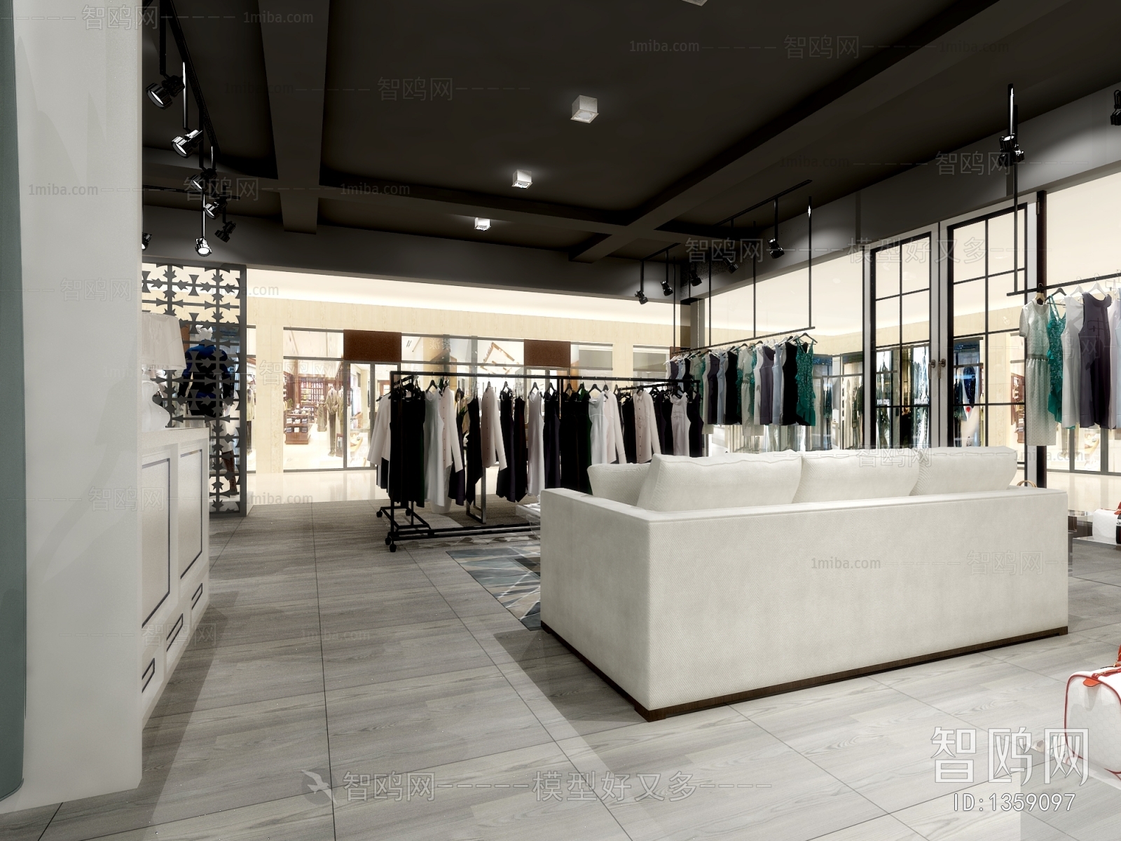 Modern Clothing Store