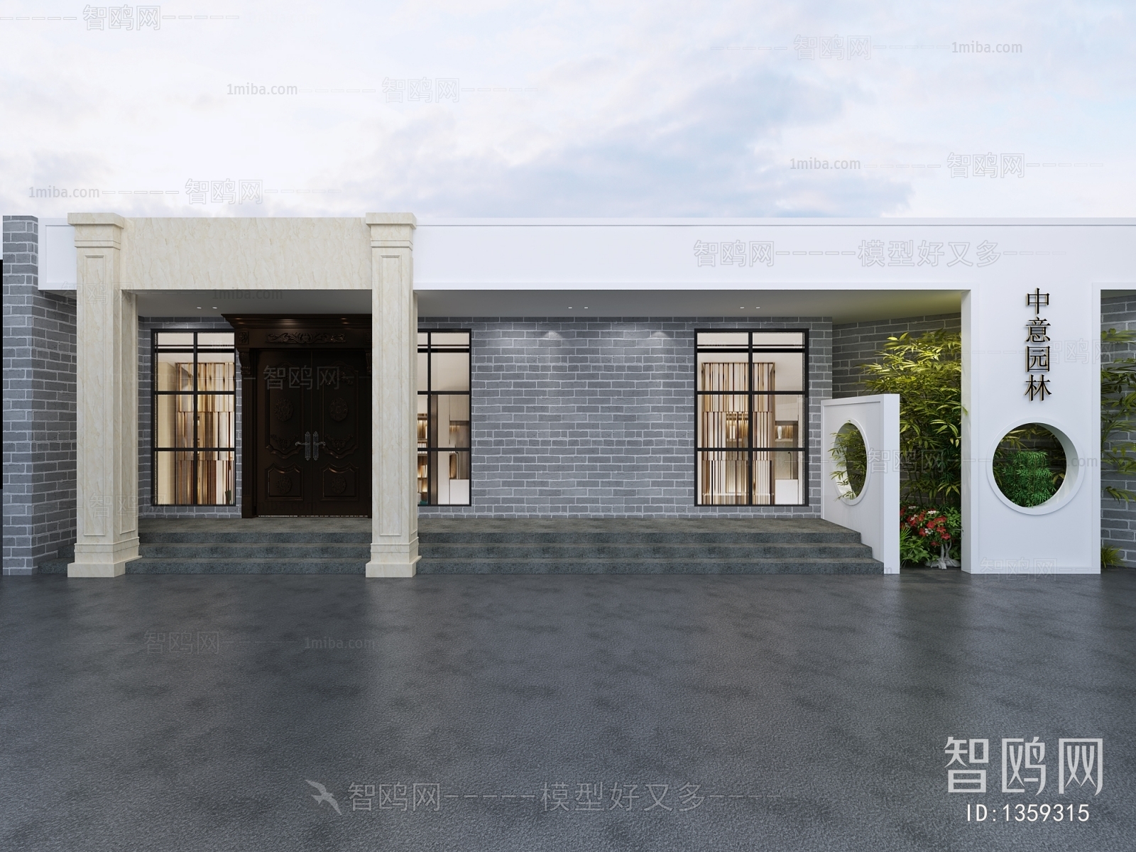 Chinese Style Facade Element