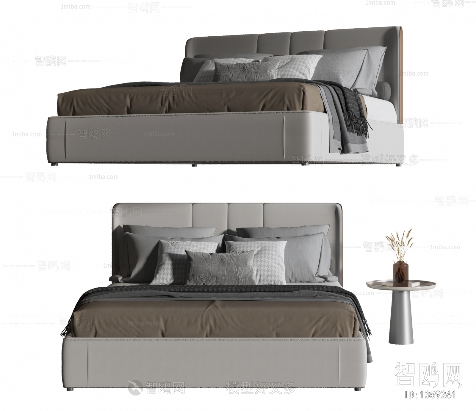 Modern Double Bed