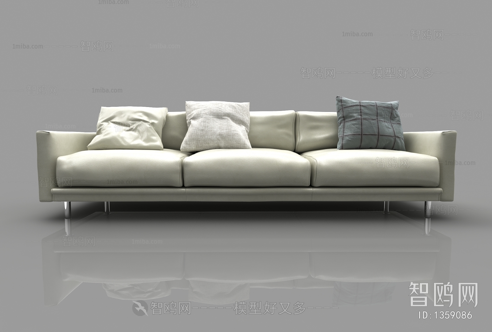 Modern Three-seat Sofa