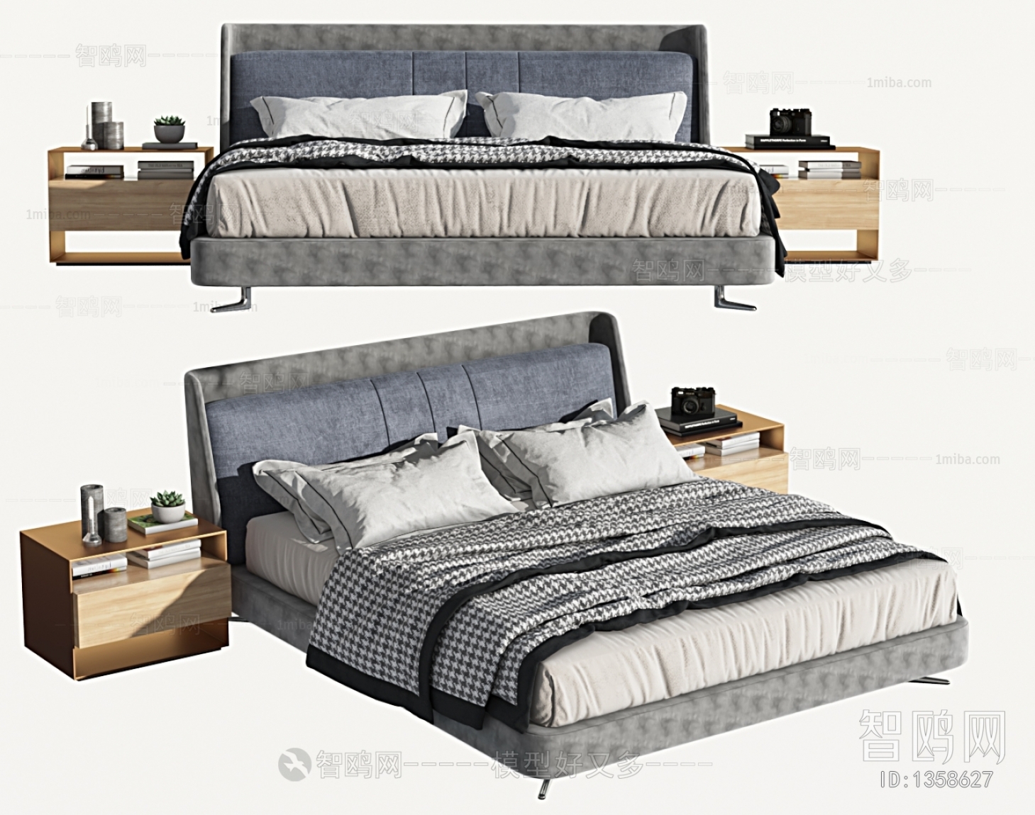 Modern Double Bed