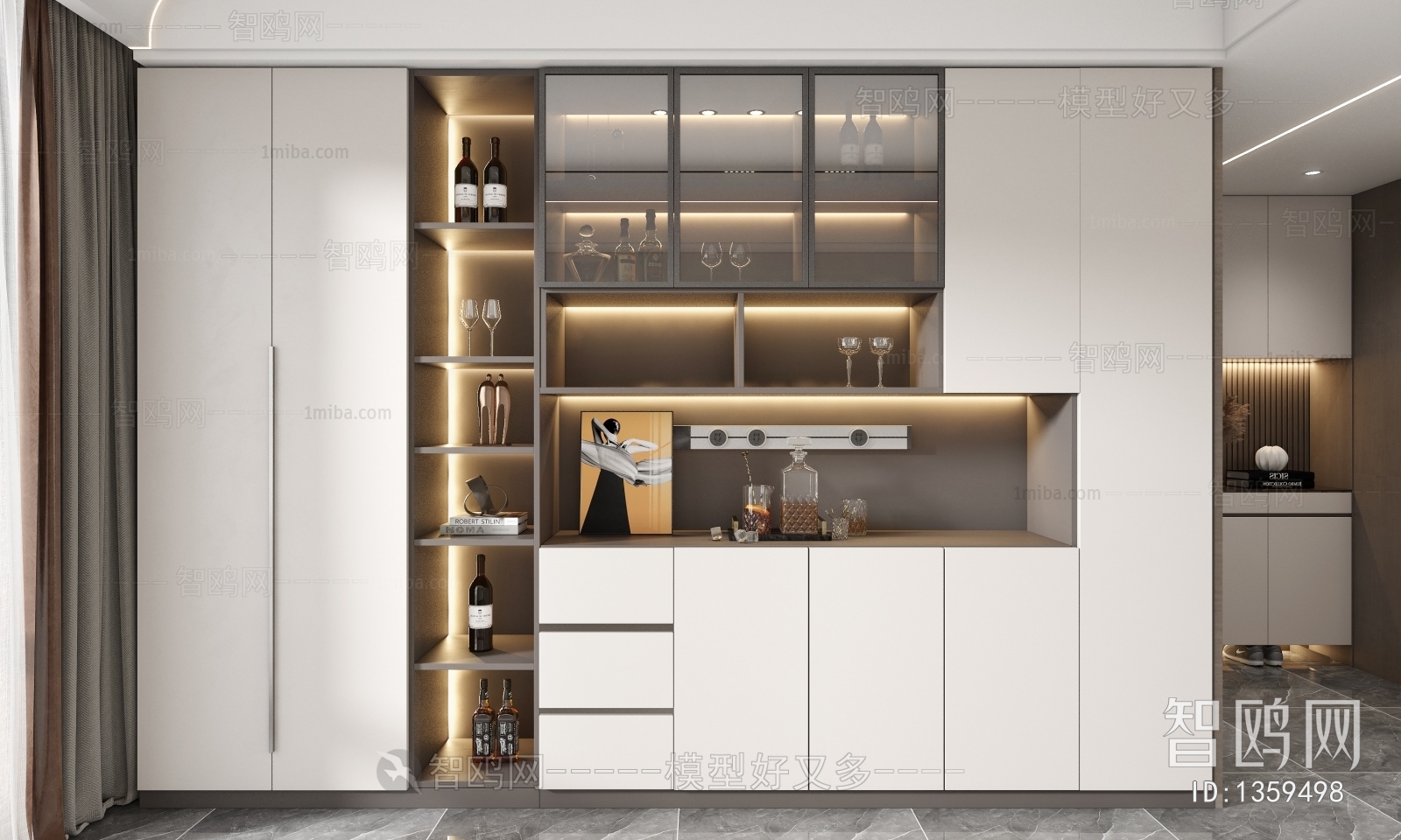 Modern Wine Cabinet