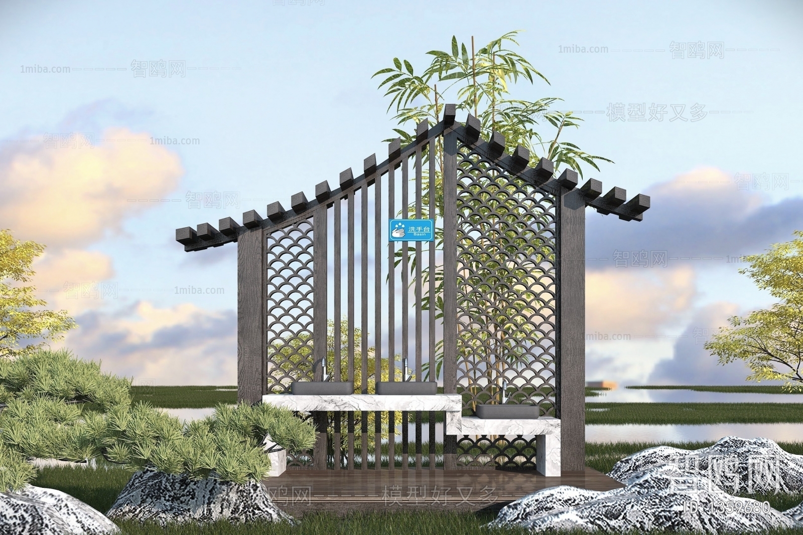 New Chinese Style Building Component