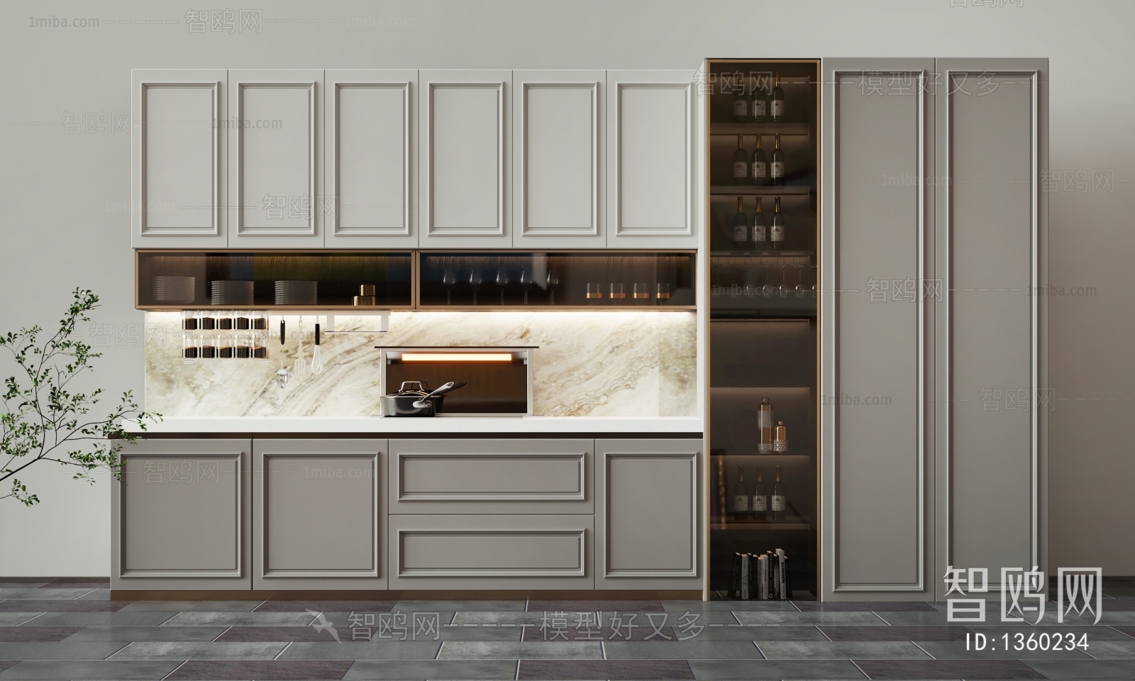 Modern Kitchen Cabinet