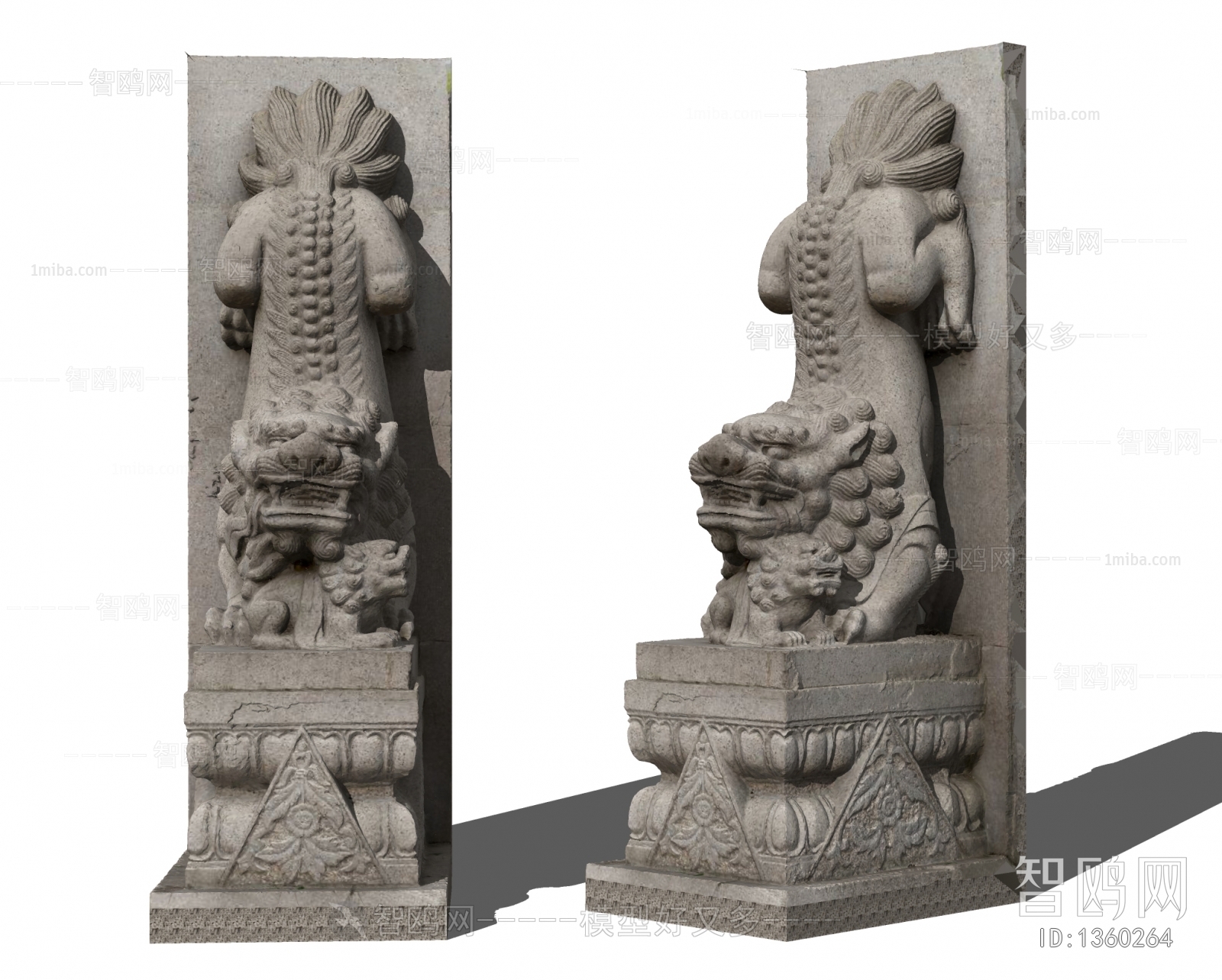 New Chinese Style Stone Carving