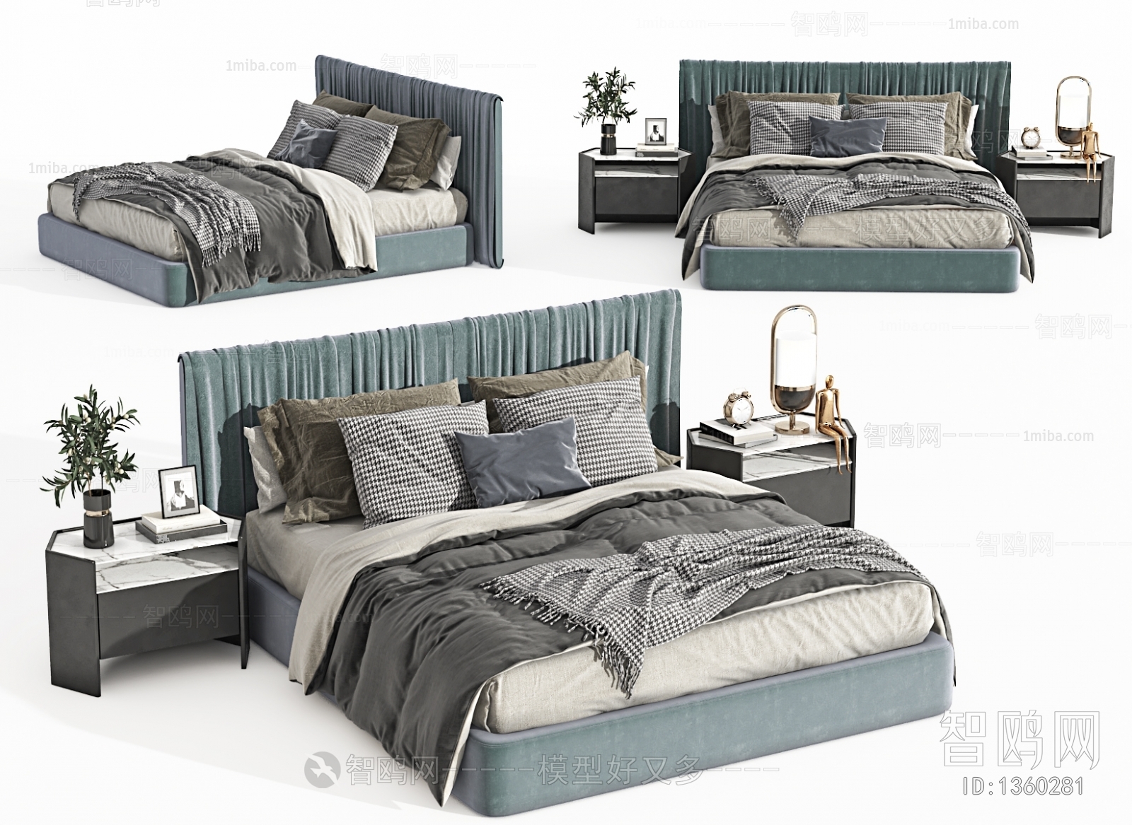 Modern Double Bed