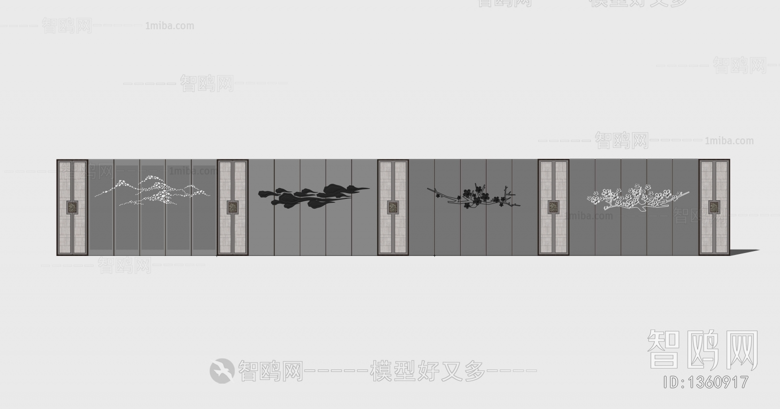 New Chinese Style Building Component