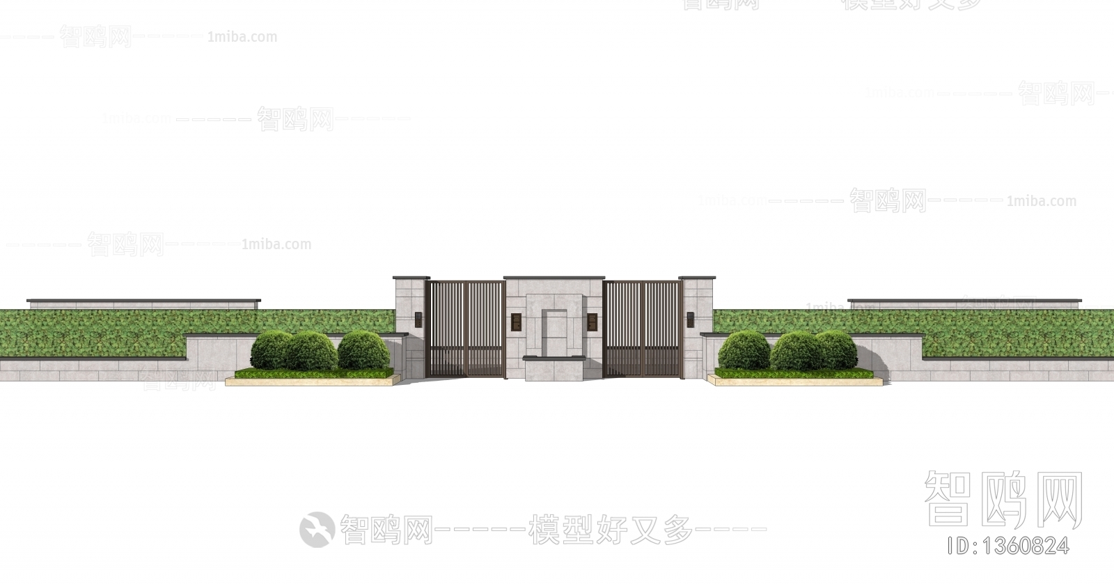 New Chinese Style Building Component